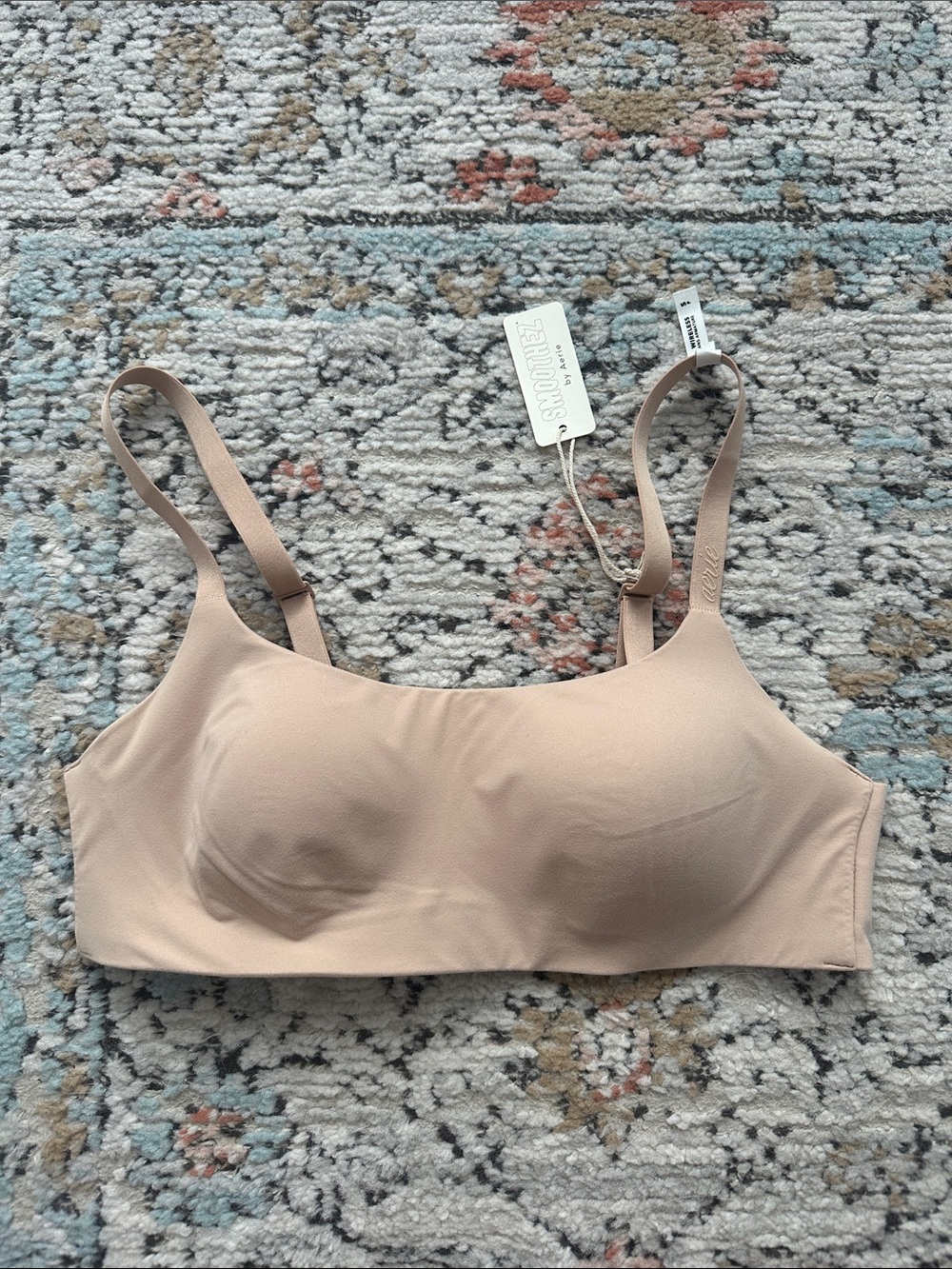 NWT Aerie Nude Smoothez Bra-ish Wireless Bralette | S